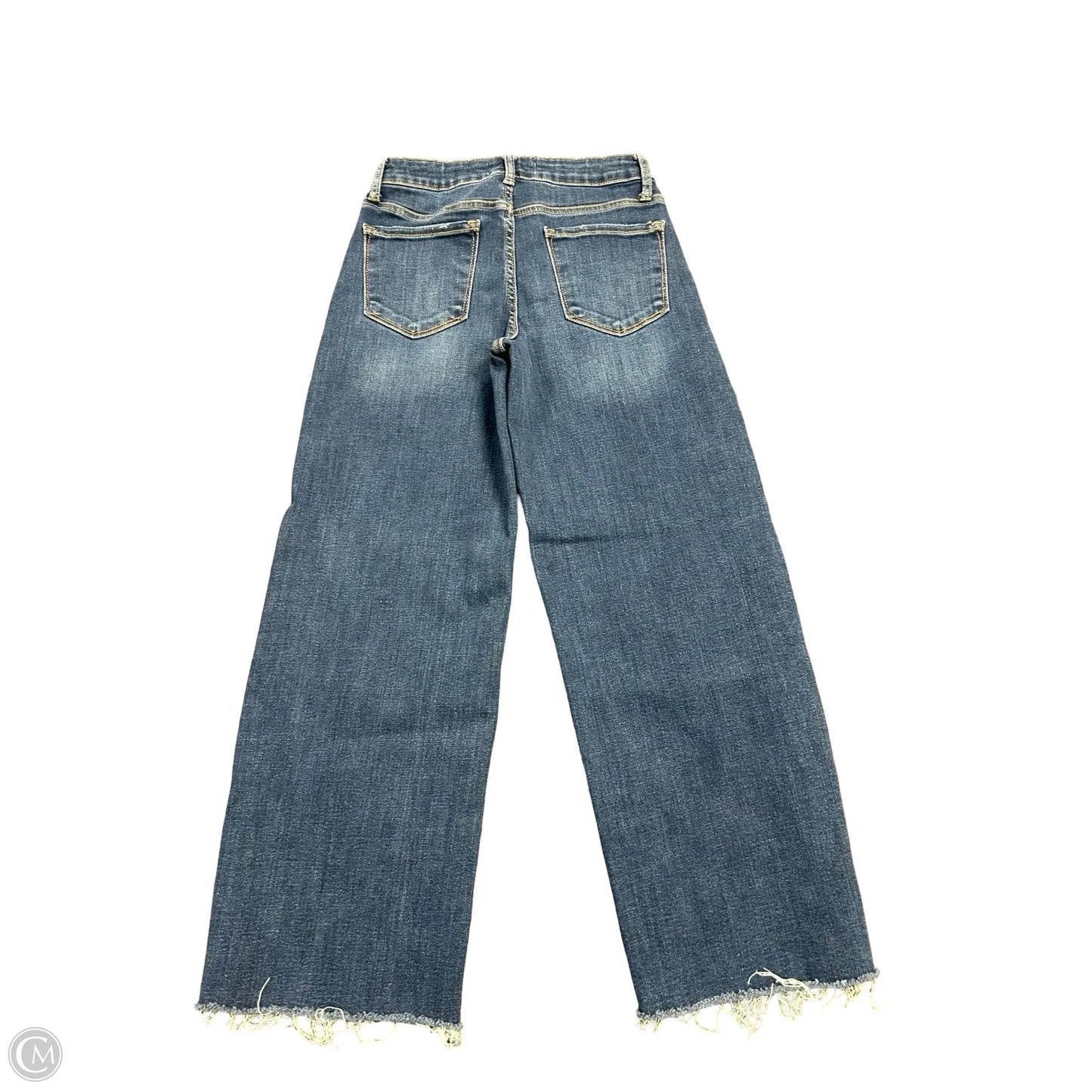Jeans Cropped By Vervet In Blue Denim, Size: 2