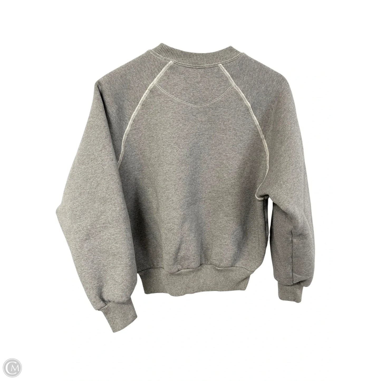Sweatshirt Designer By Coach In Grey, Size: Xs