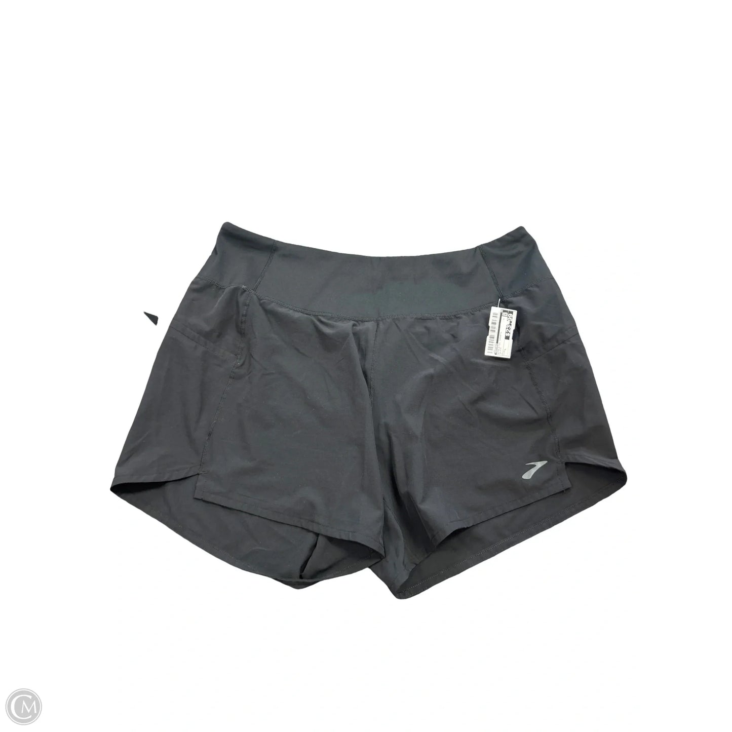 Athletic Shorts By Brooks In Black, Size: L