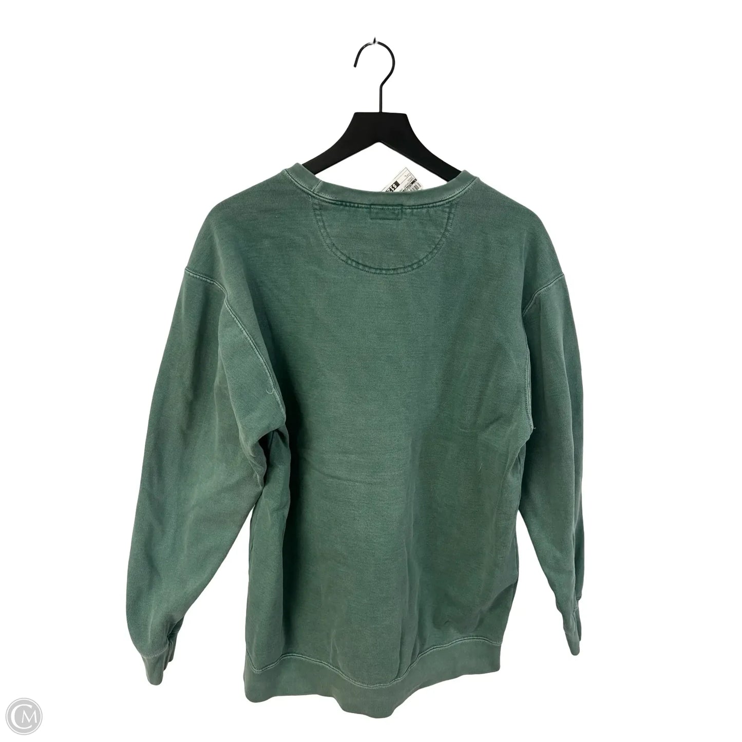 Sweatshirt Crewneck By Clothes Mentor In Green, Size: L
