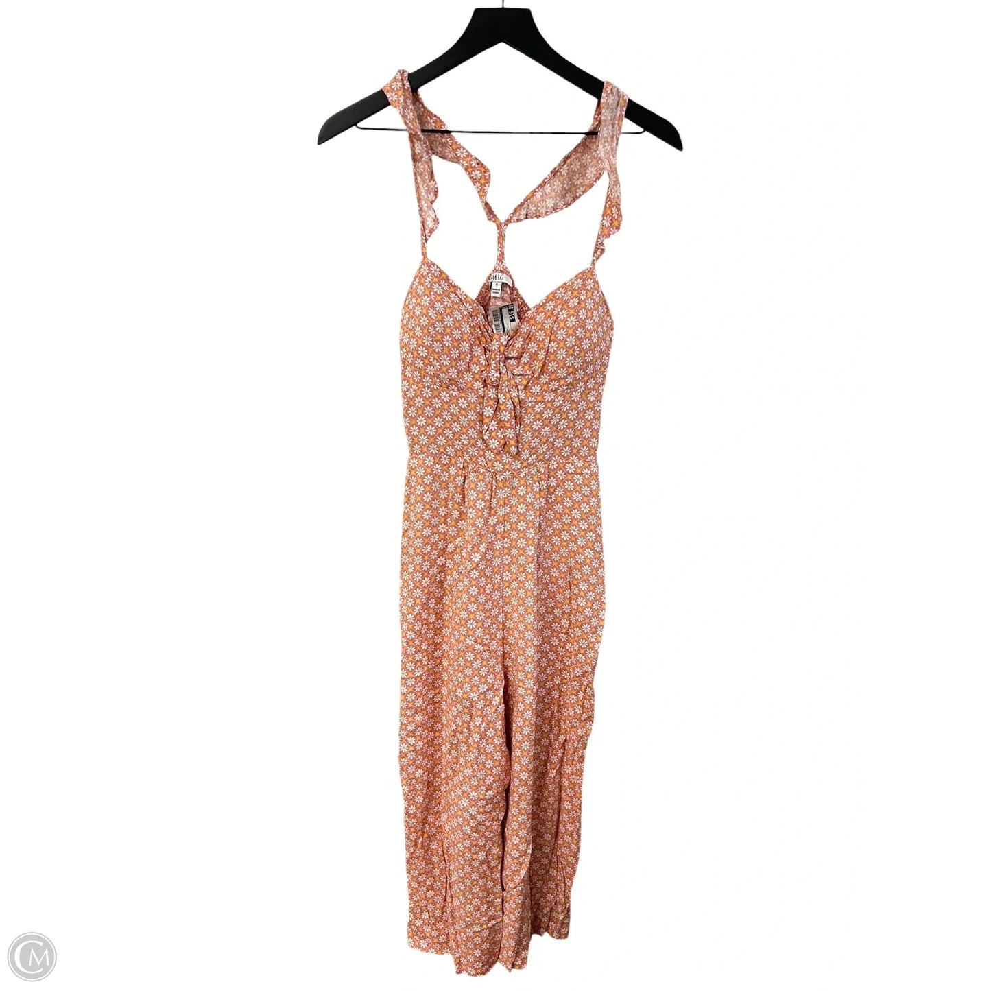 Jumpsuit By Auw In Floral Print, Size: M