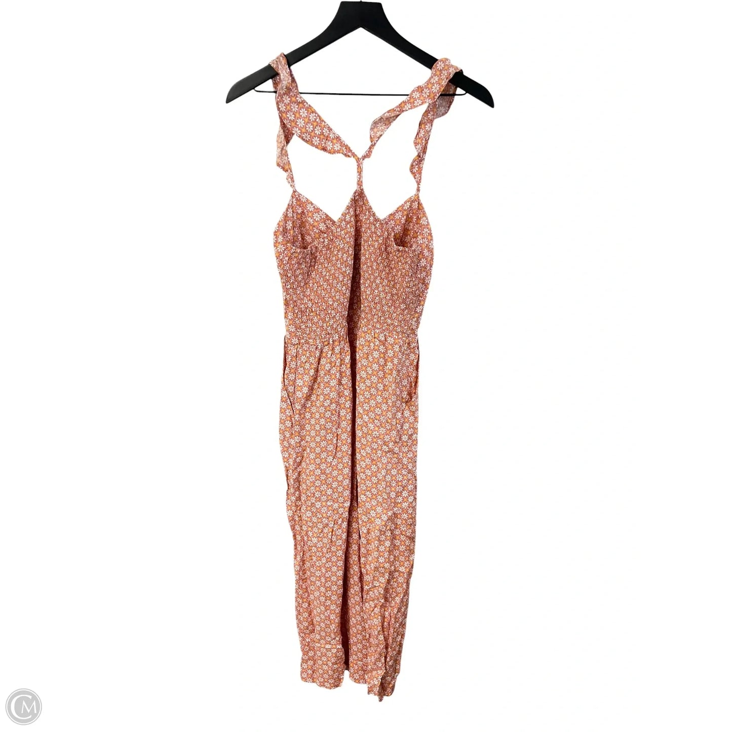 Jumpsuit By Auw In Floral Print, Size: M