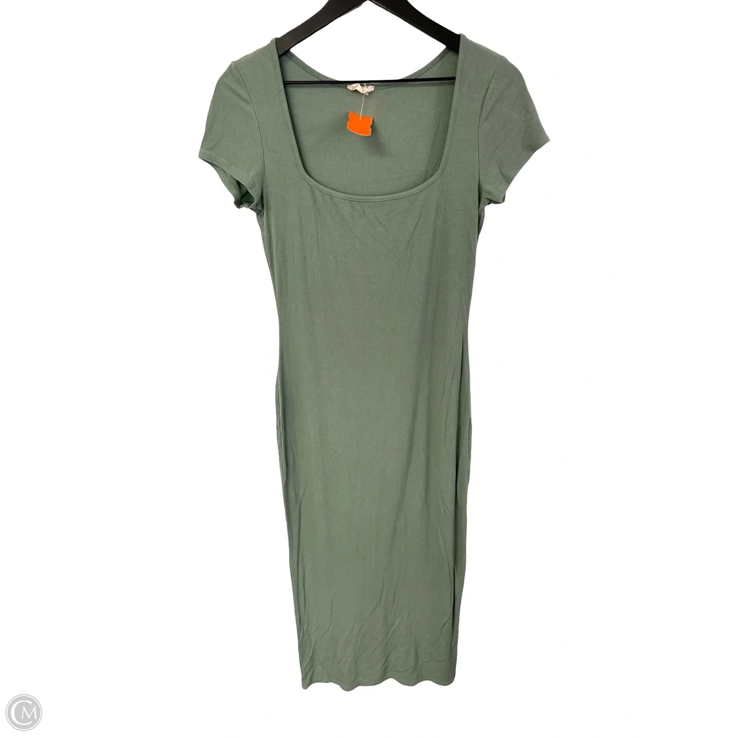 Dress Casual Maxi By See You Monday In Green, Size: Xl