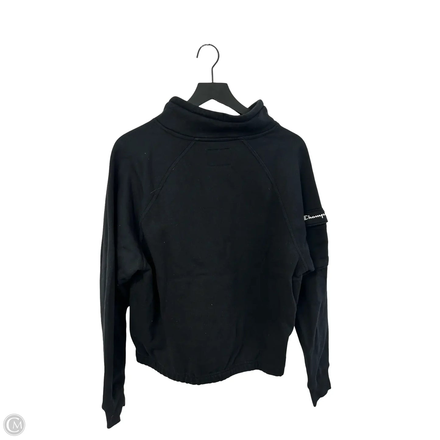 Sweatshirt Collar By Champion In Black, Size: Xl