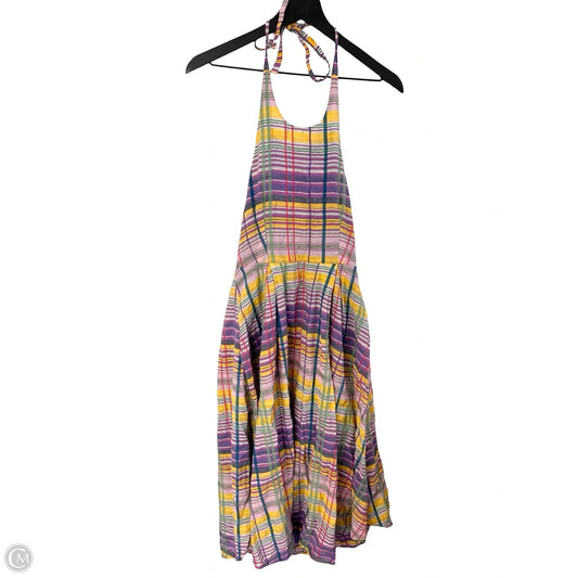 Dress Casual Midi By Anthropologie In Multi-colored, Size: 8