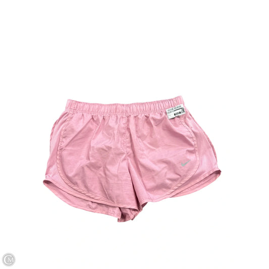 Athletic Shorts By Nike Apparel In Pink, Size: L