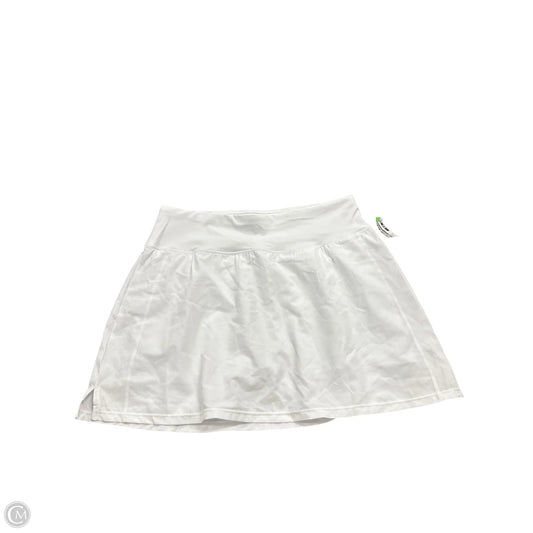 Athletic Skort By Cme In White, Size: Xl