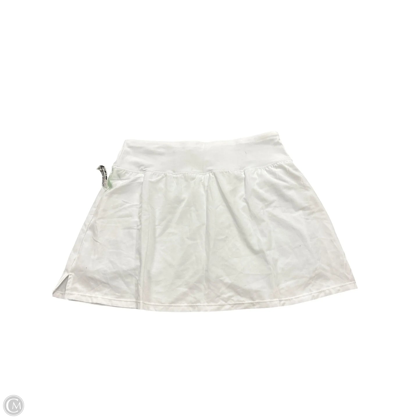 Athletic Skort By Cme In White, Size: Xl
