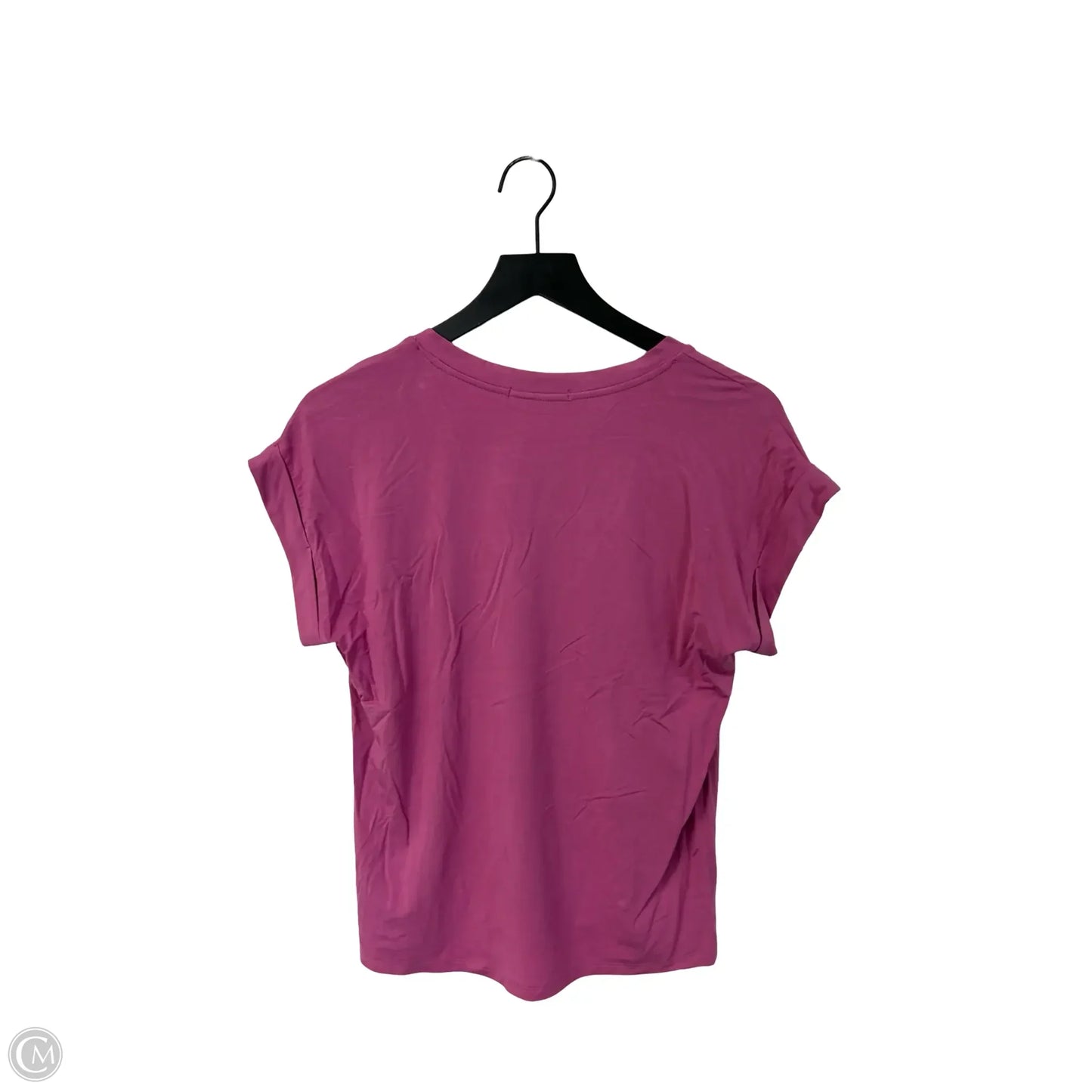 Top Short Sleeve By Be Cool In Pink, Size: S