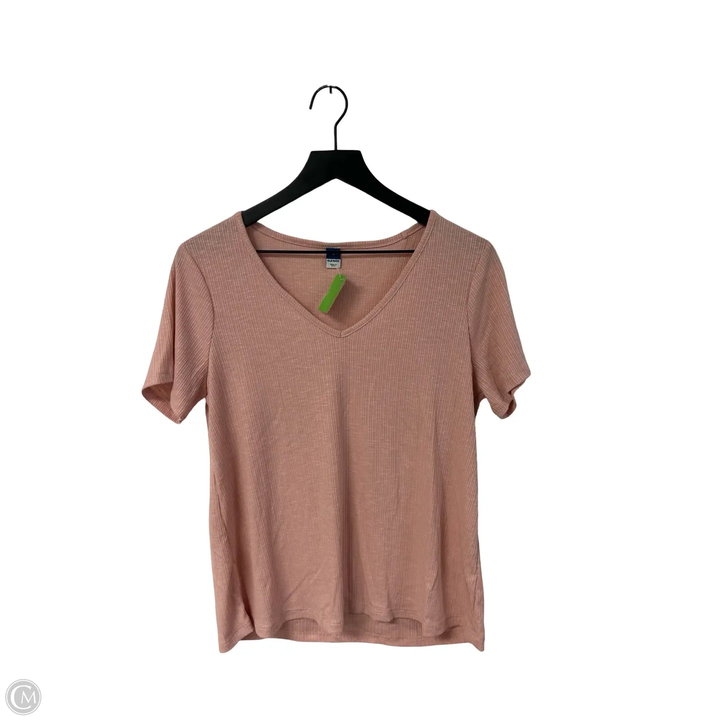 Top Short Sleeve Basic By Old Navy In Pink, Size: S