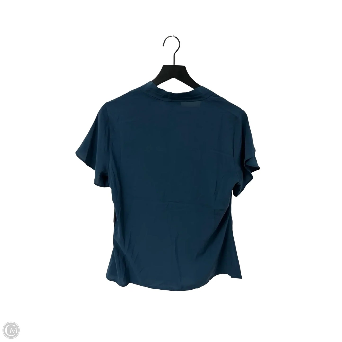 Top Short Sleeve By Calvin Klein In Blue, Size: L