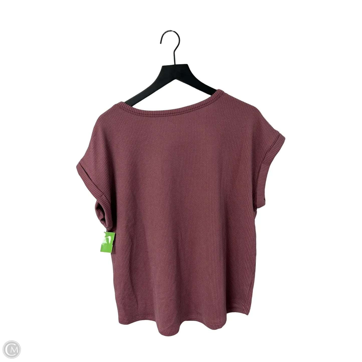 Top Short Sleeve By Maurices In Pink, Size: L