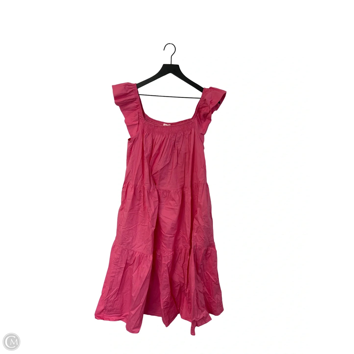 Dress Casual Midi By Oddi In Pink, Size: L