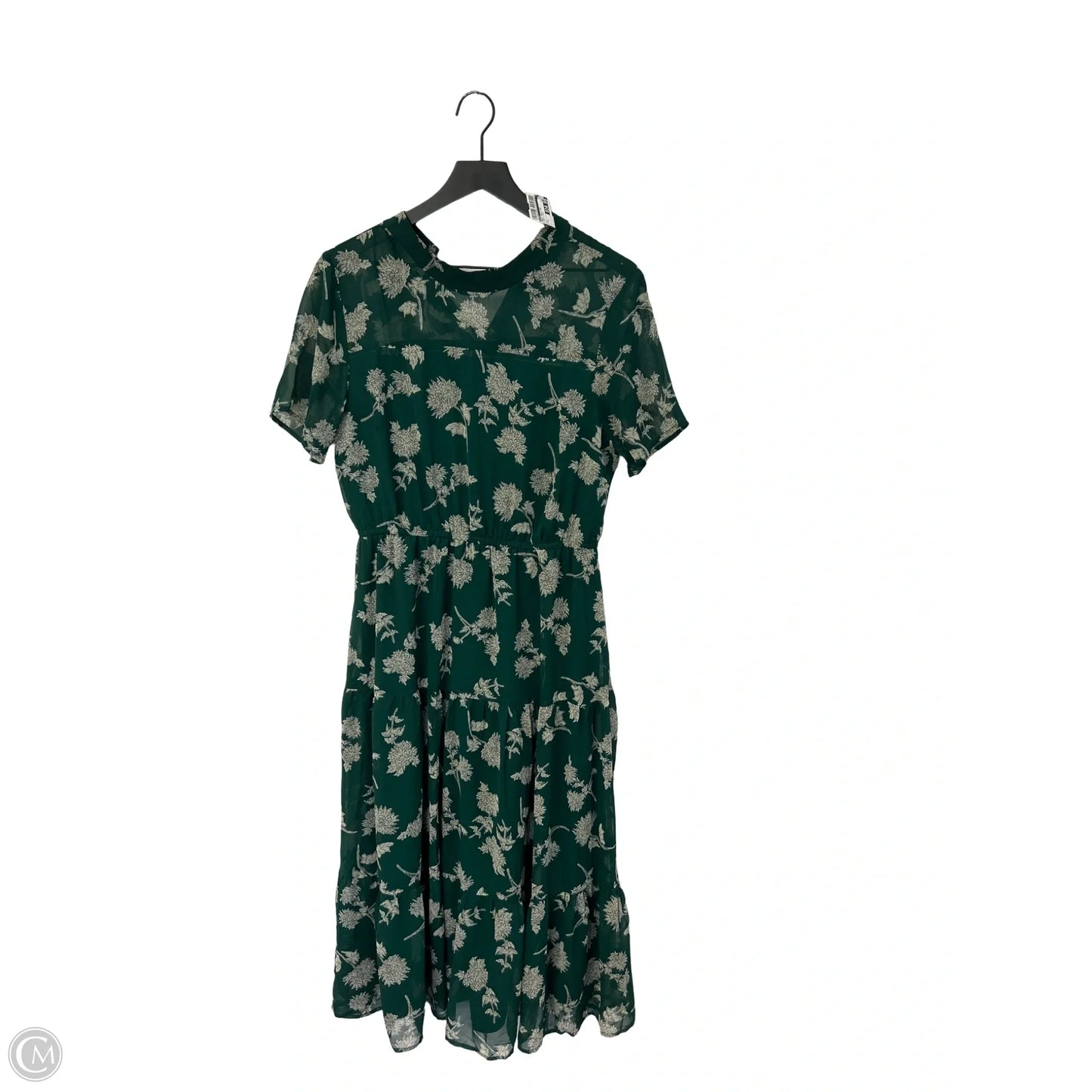 Dress Party Long By Lulus In Cream & Green, Size: L