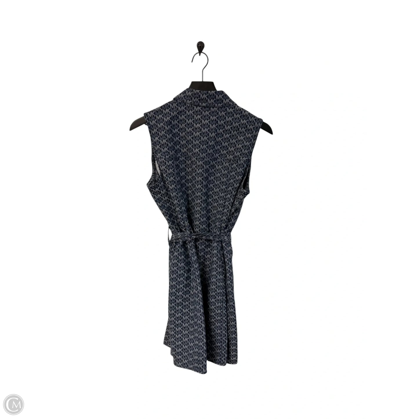 Dress Designer By Michael Kors In Blue Denim, Size: 6