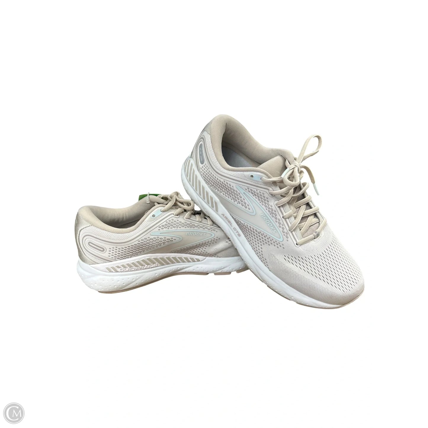 Shoes Athletic By Brooks In Tan, Size: 10