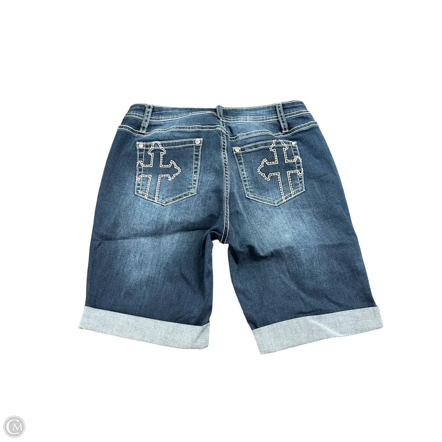 Shorts By Cme In Blue Denim, Size: L