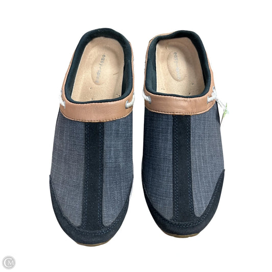 Shoes Flats By Easy Spirit In Brown & Grey, Size: 9