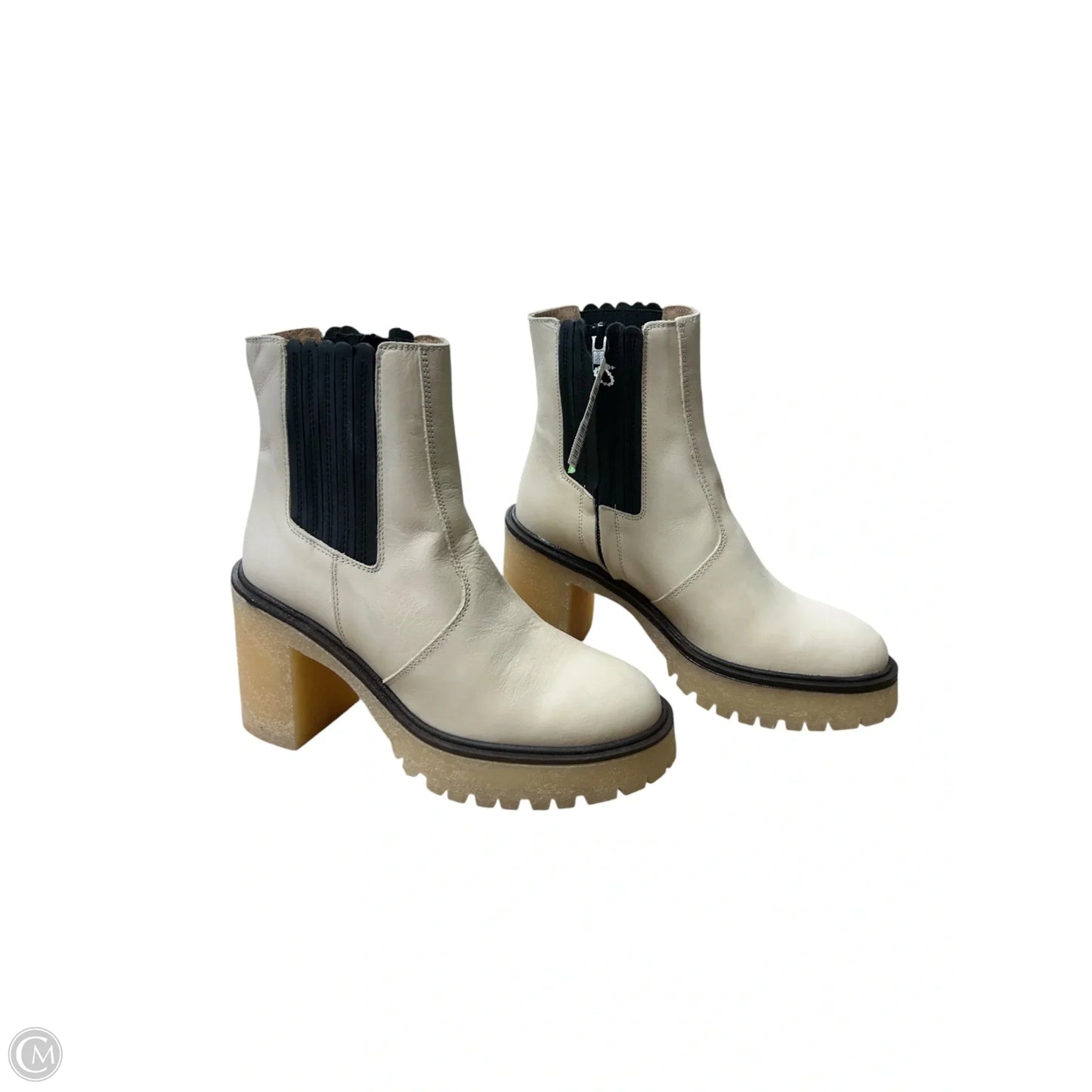 Boots Ankle Heels By Free People In White, Size: 6