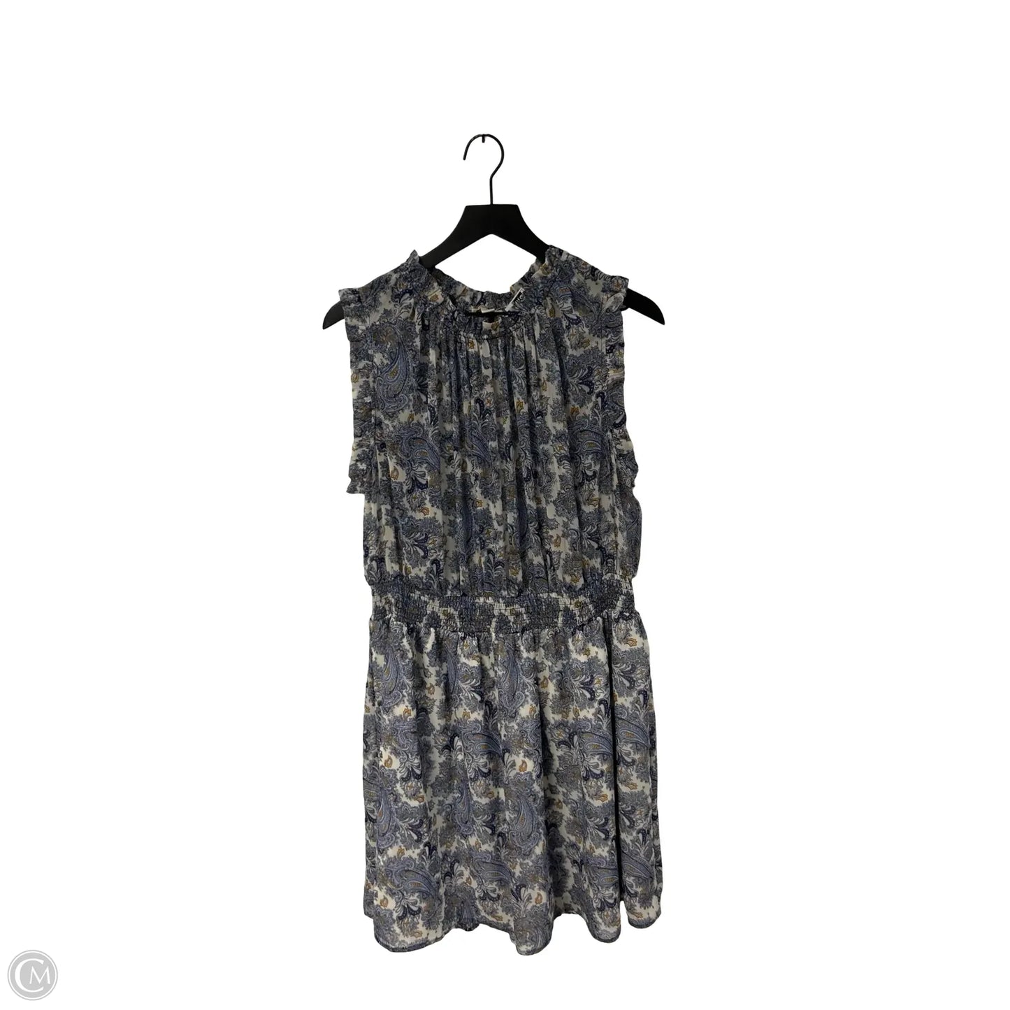 Dress Casual Short By Eliane Rose In Paisley Print, Size: Xl