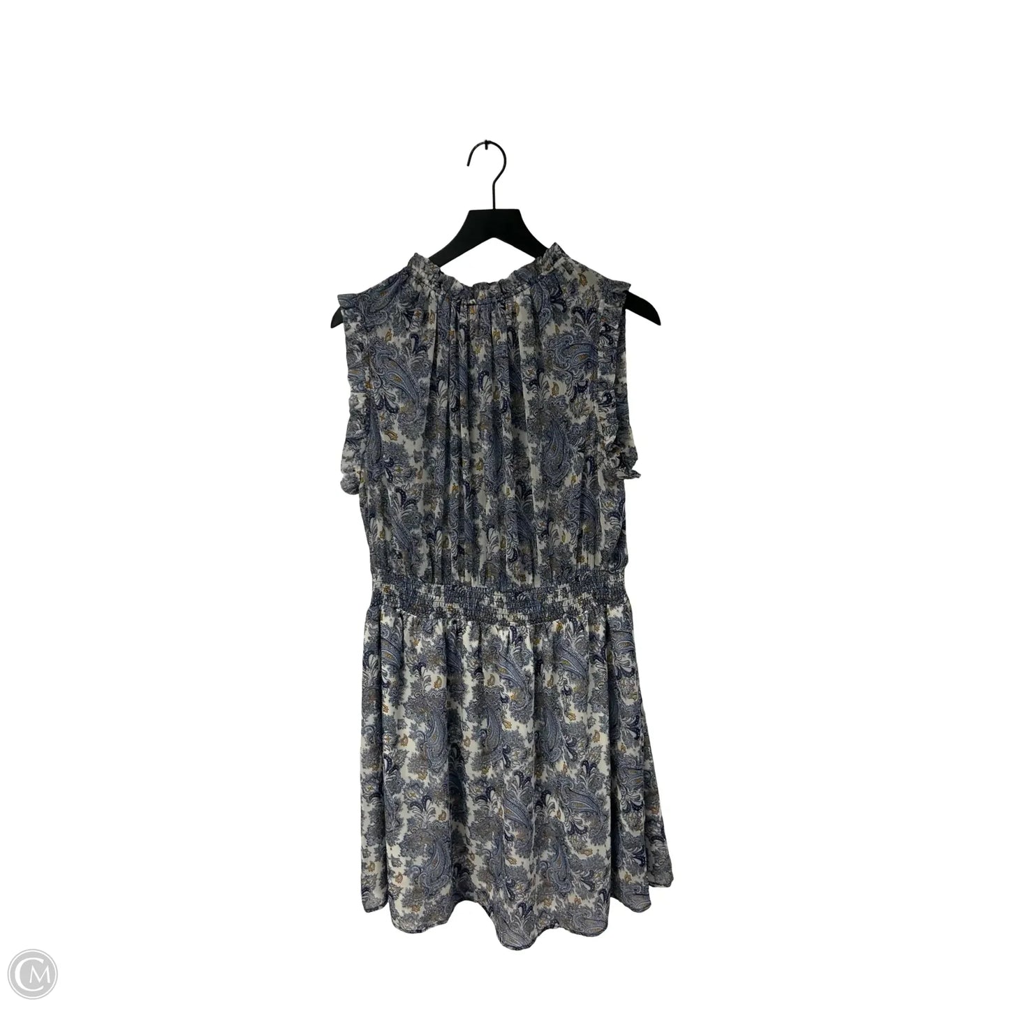 Dress Casual Short By Eliane Rose In Paisley Print, Size: Xl