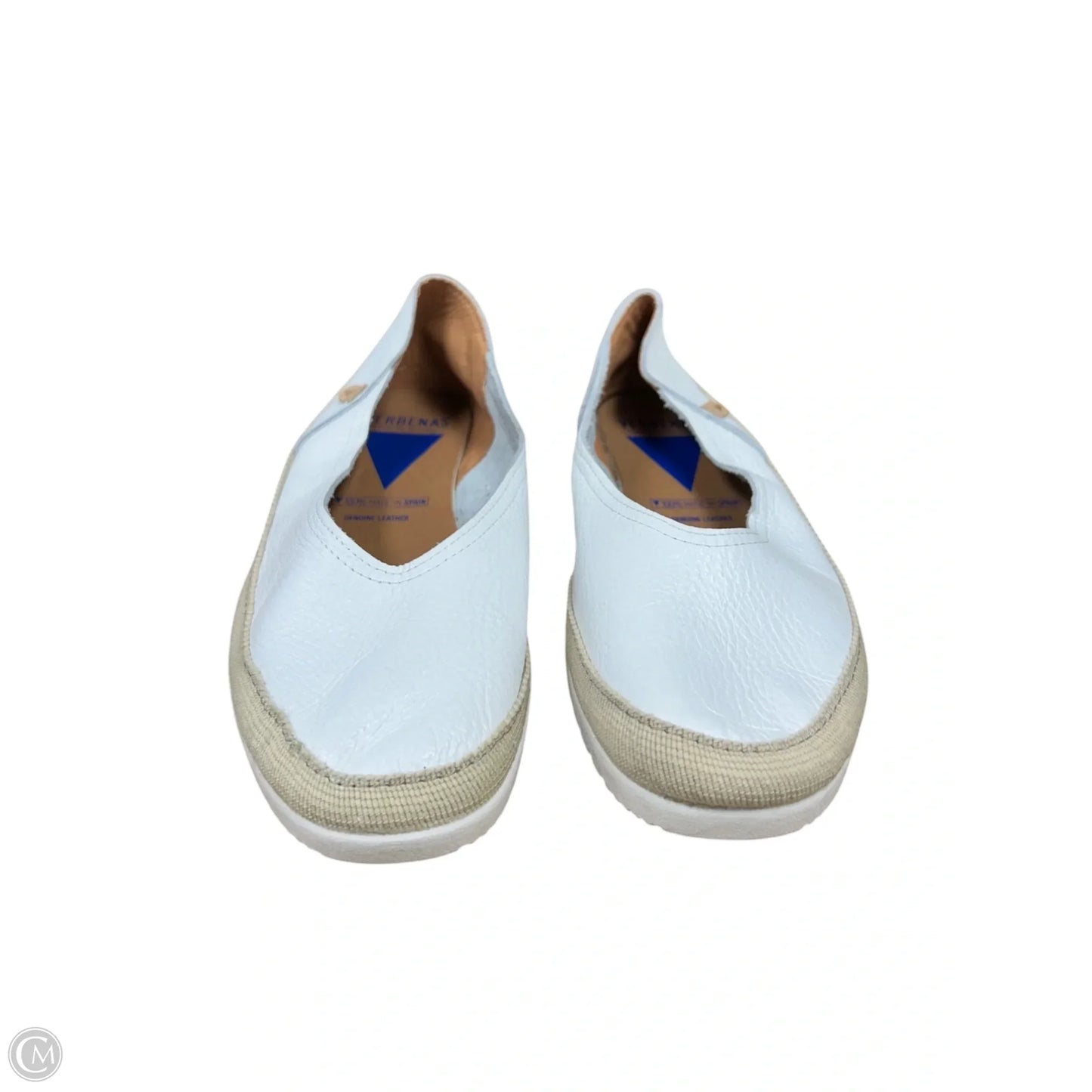 Shoes Flats By Clothes Mentor In White, Size: 7.5