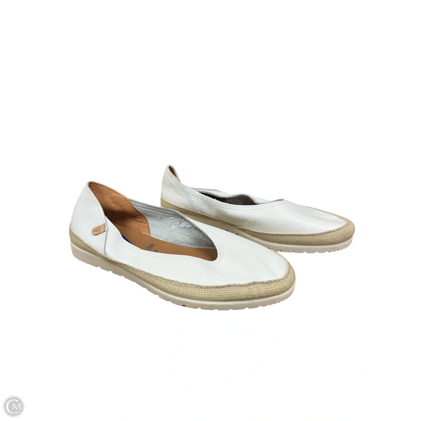 Shoes Flats By Clothes Mentor In White, Size: 7.5