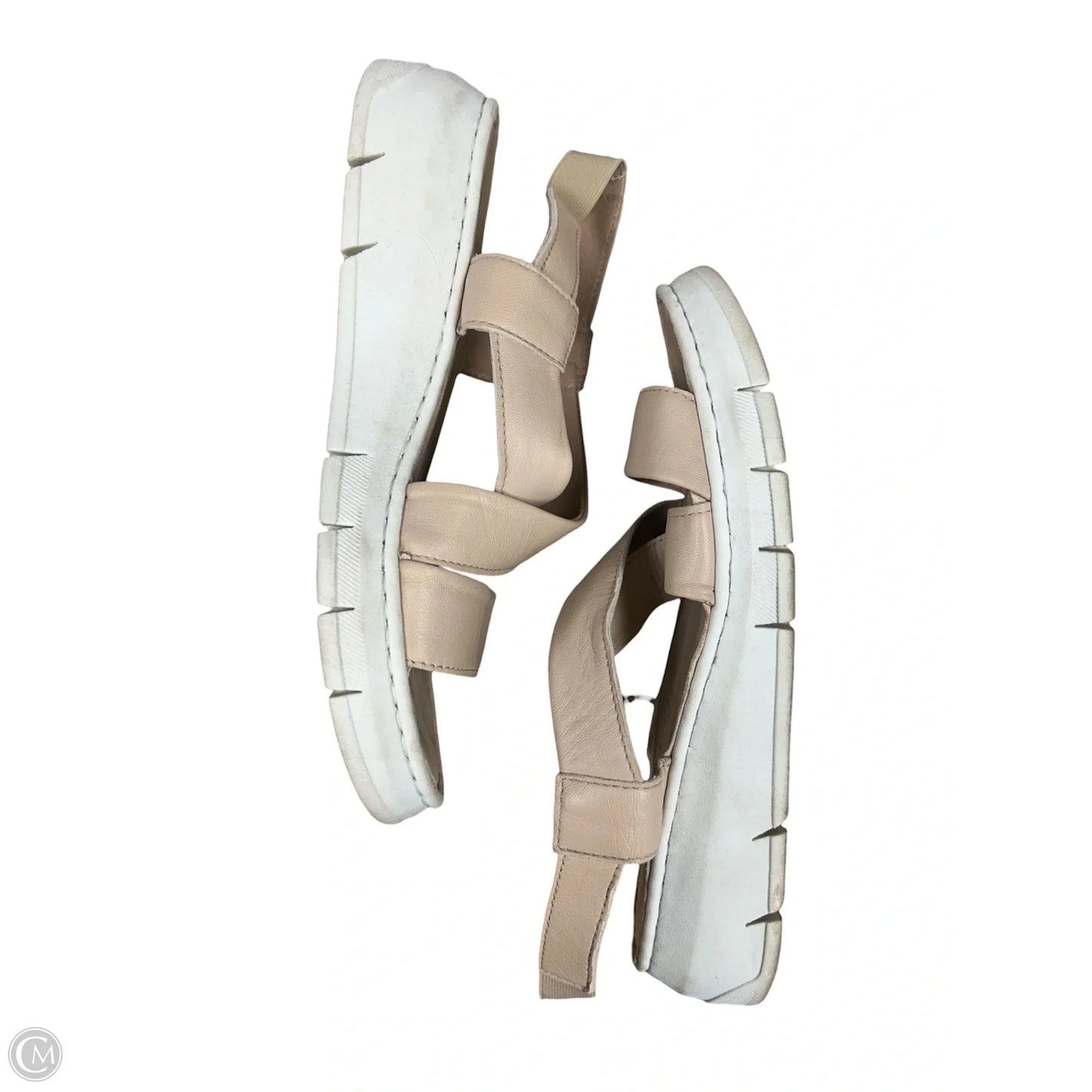 Sandals Flats By Cmc In Tan, Size: 8.5