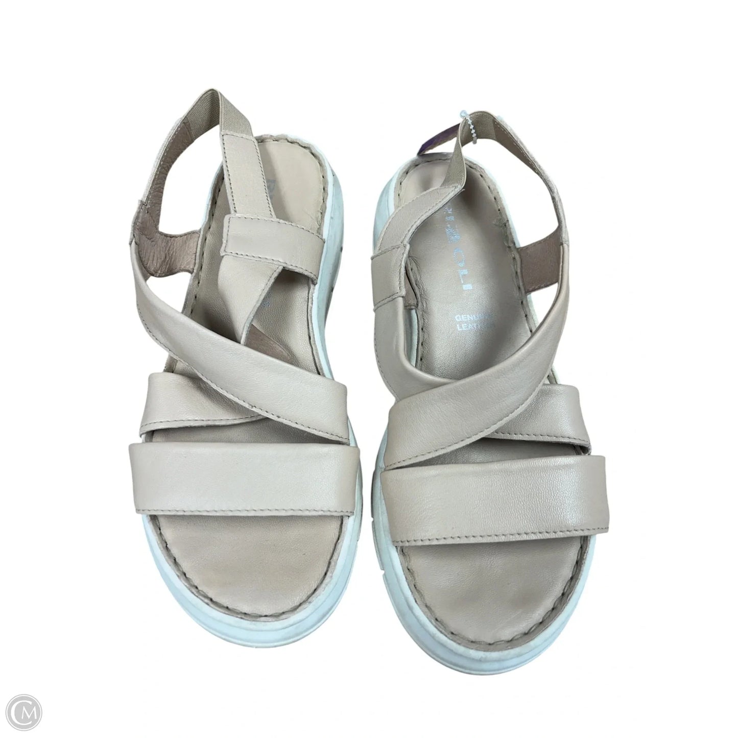 Sandals Flats By Cmc In Tan, Size: 8.5