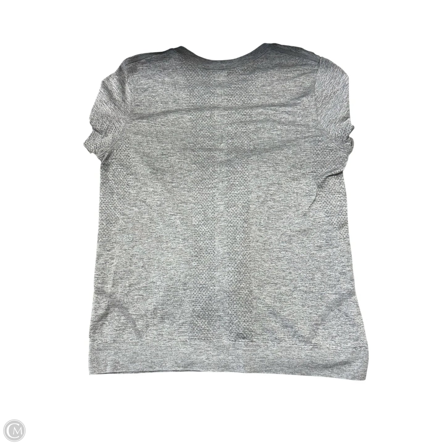 Athletic Top Long Sleeve Crewneck By Lululemon In Grey, Size: 8
