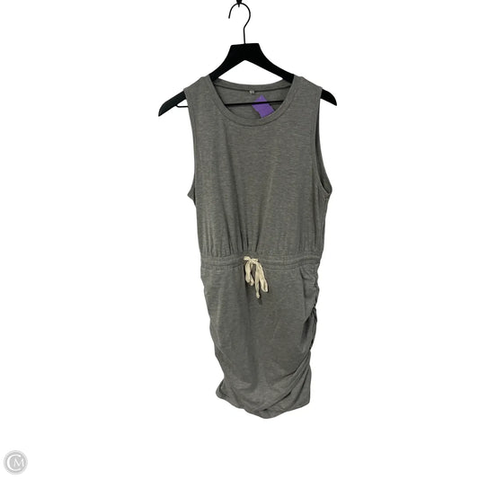 Dress Casual Midi By Cmf In Grey, Size: Xl