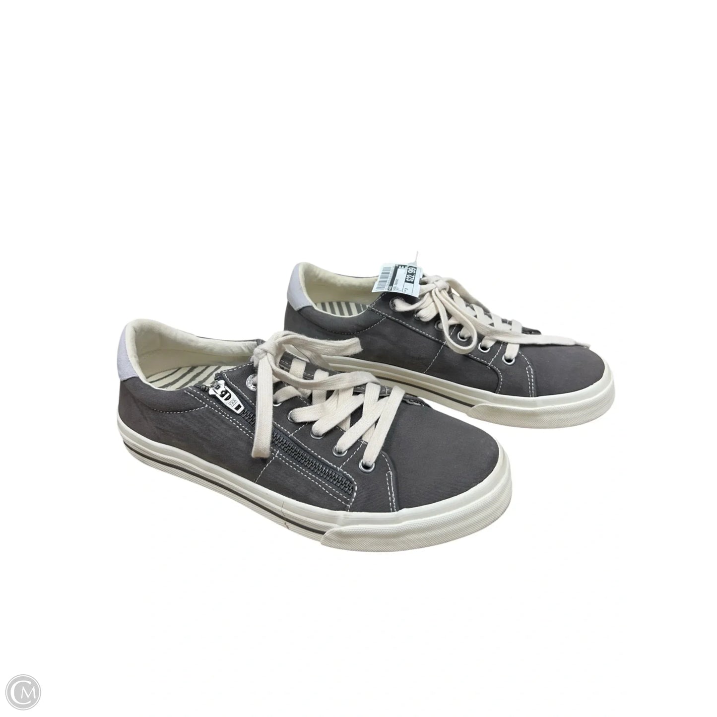 Shoes Sneakers By Taos In Grey, Size: 9