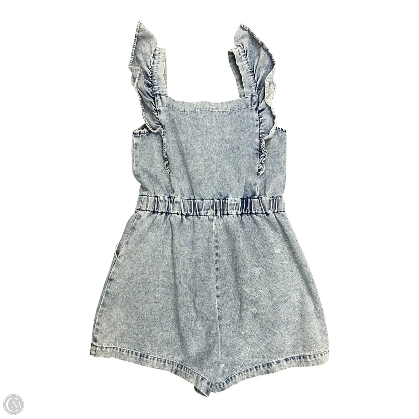 Romper By Baltic Born In Blue Denim, Size: L