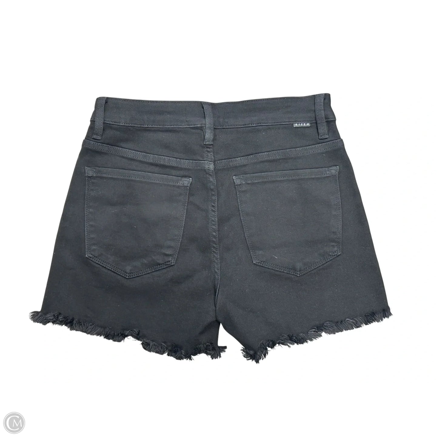 Shorts By Risen In Black Denim, Size: M
