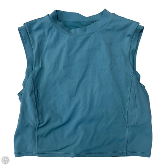 Athletic Tank Top By Lululemon In Blue, Size: 4