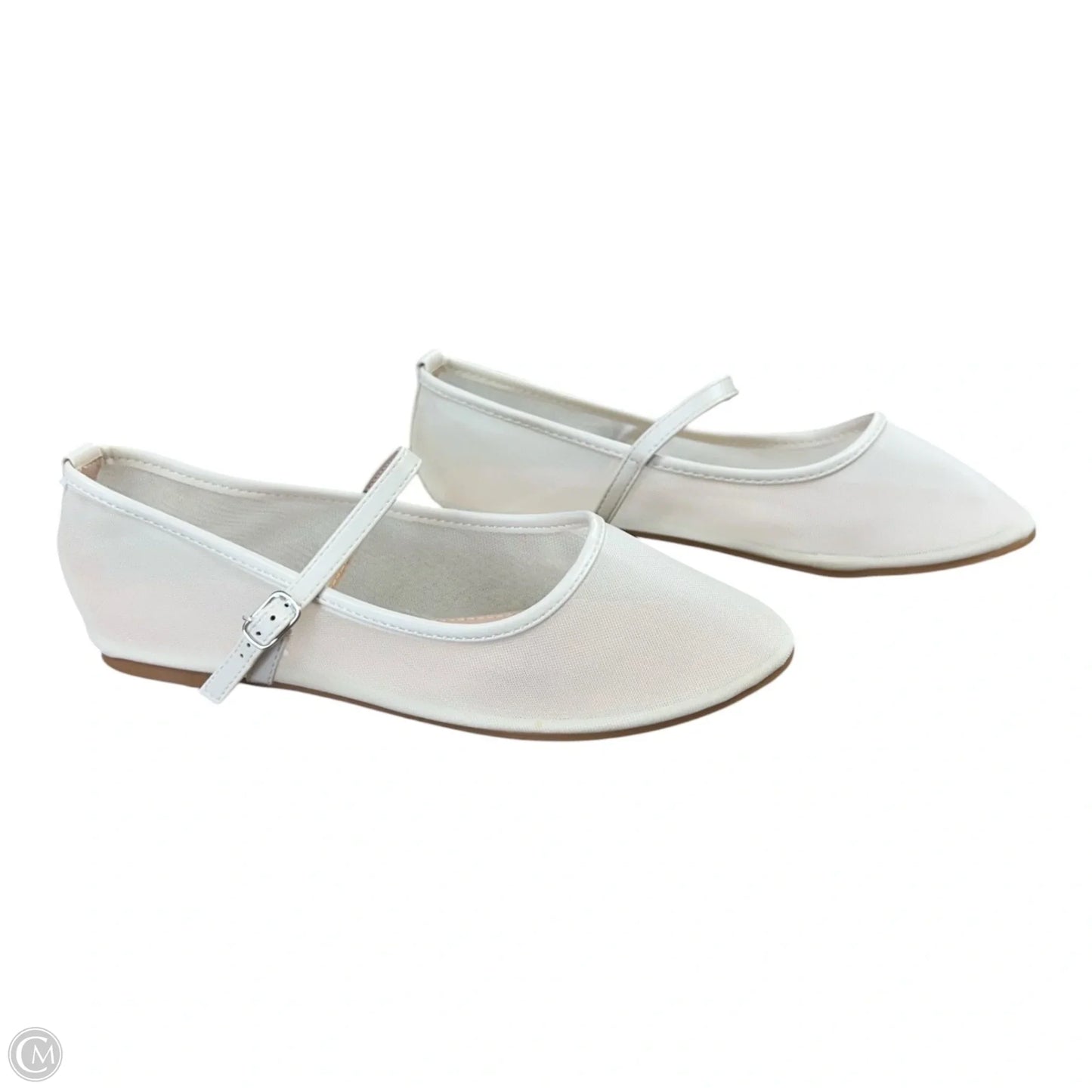 Shoes Flats By Top Moda In Cream, Size: 8