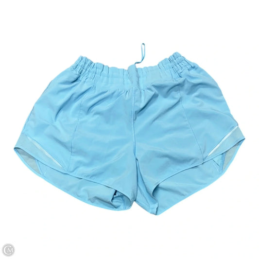 Athletic Shorts By Lululemon In Blue, Size: 12