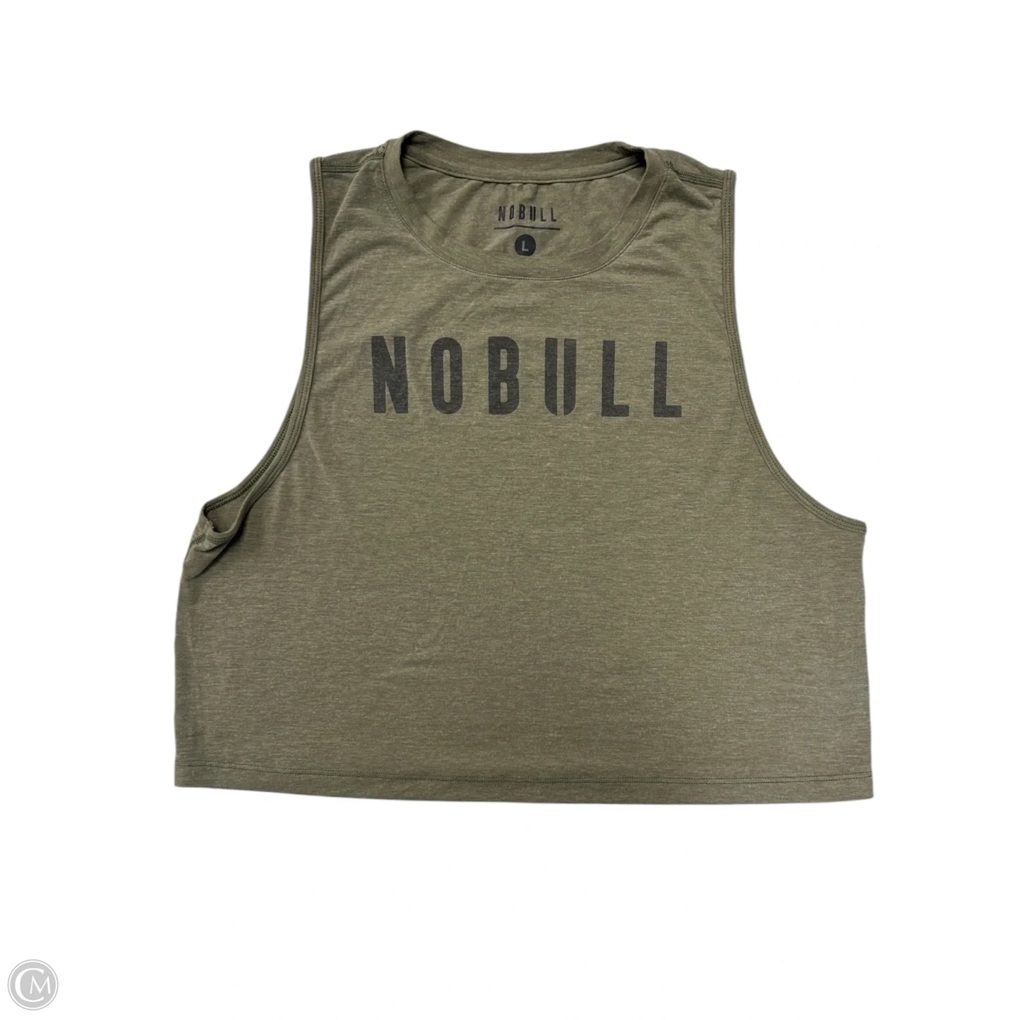 Athletic Tank Top By Nobull In Green, Size: L