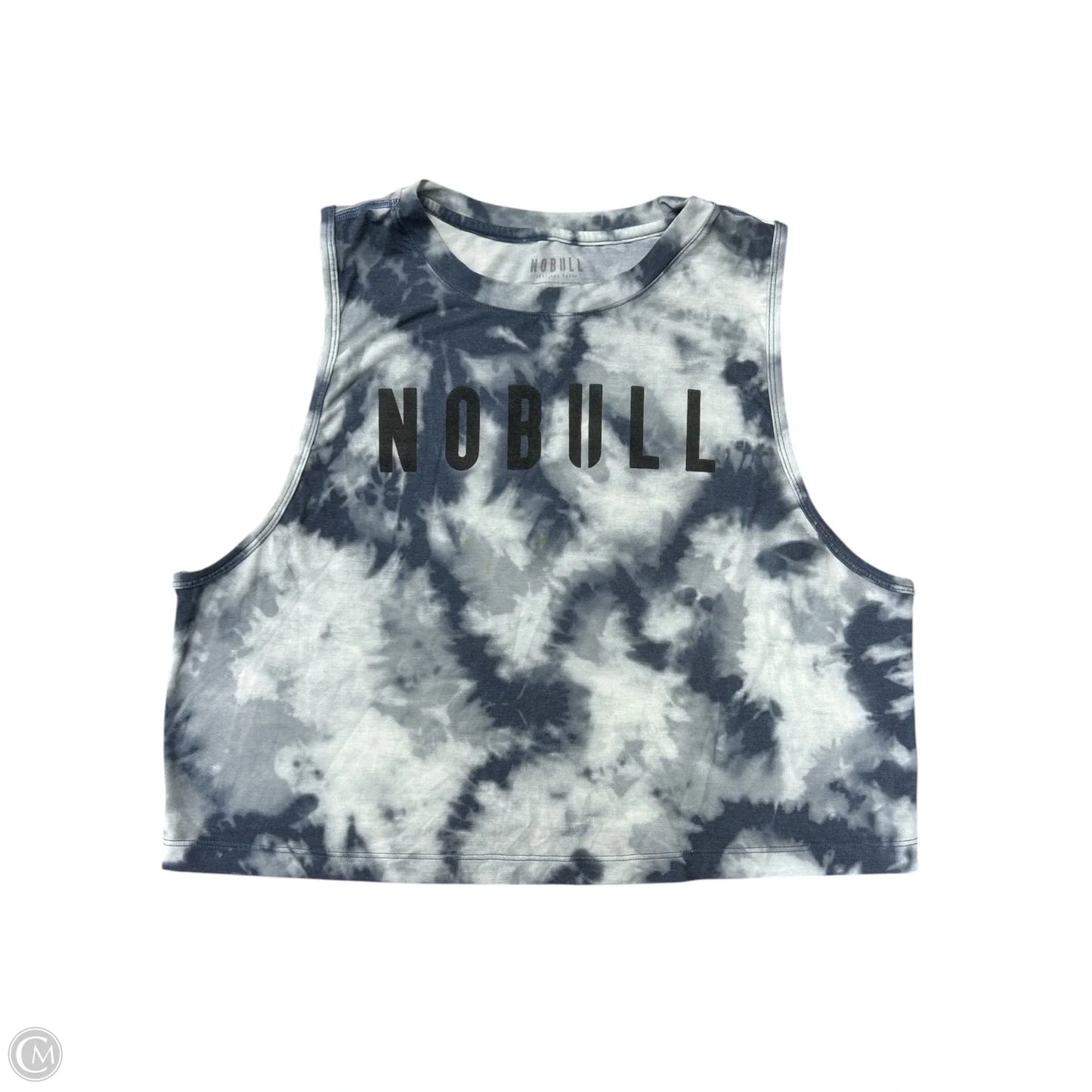 Athletic Tank Top By Nobull In Blue & White, Size: L