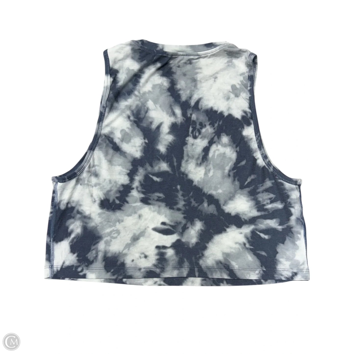Athletic Tank Top By Nobull In Blue & White, Size: L