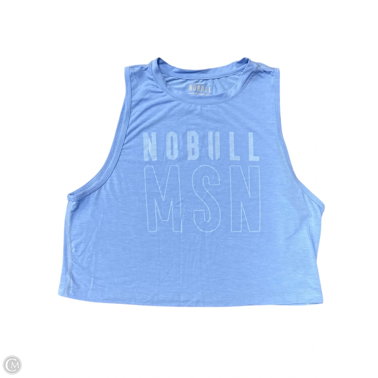 Athletic Tank Top By Nobull In Blue, Size: L