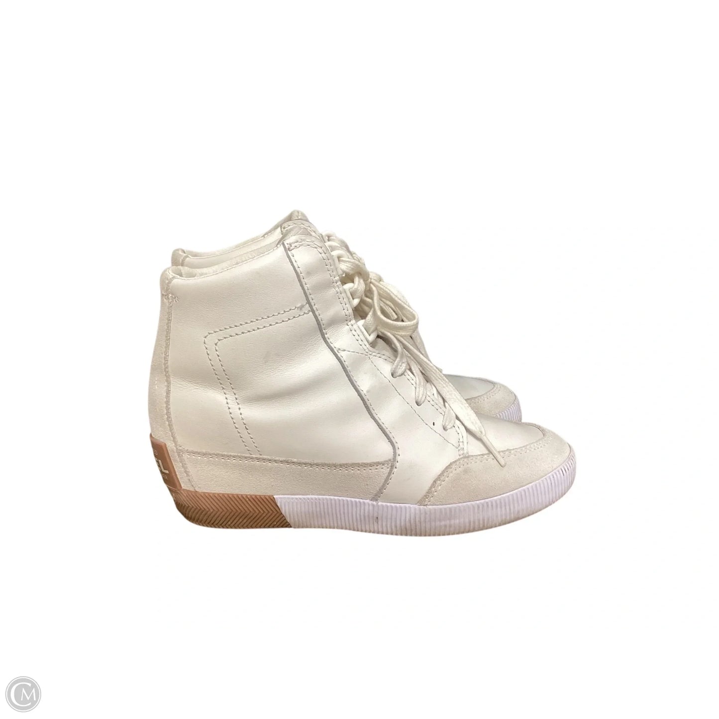 Shoes Sneakers By Sorel In Cream, Size: 7.5