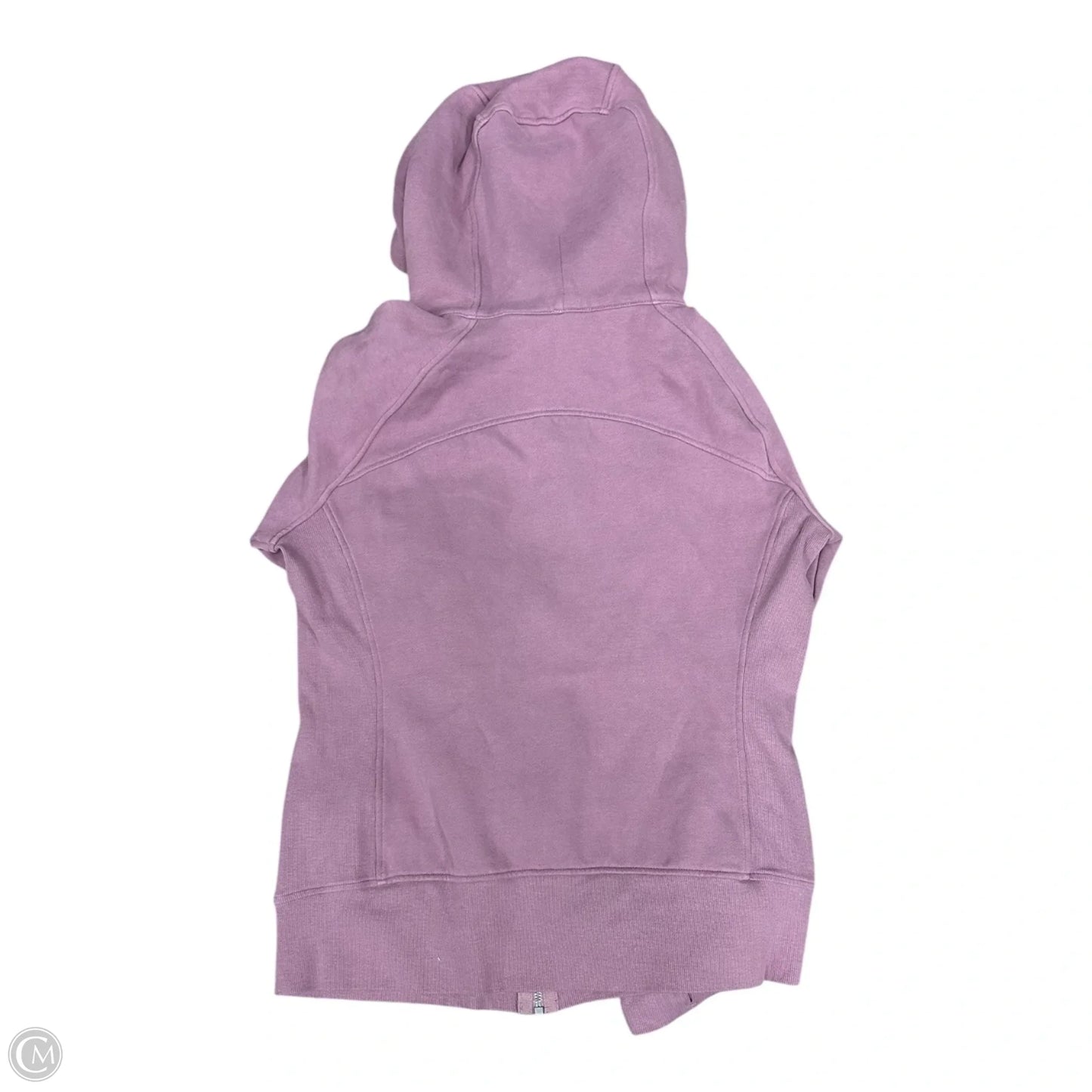 Athletic Sweatshirt Hoodie By Lululemon In Purple, Size: 14