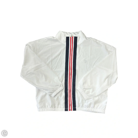 Jacket Windbreaker By Us Polo Assoc In White, Size: L
