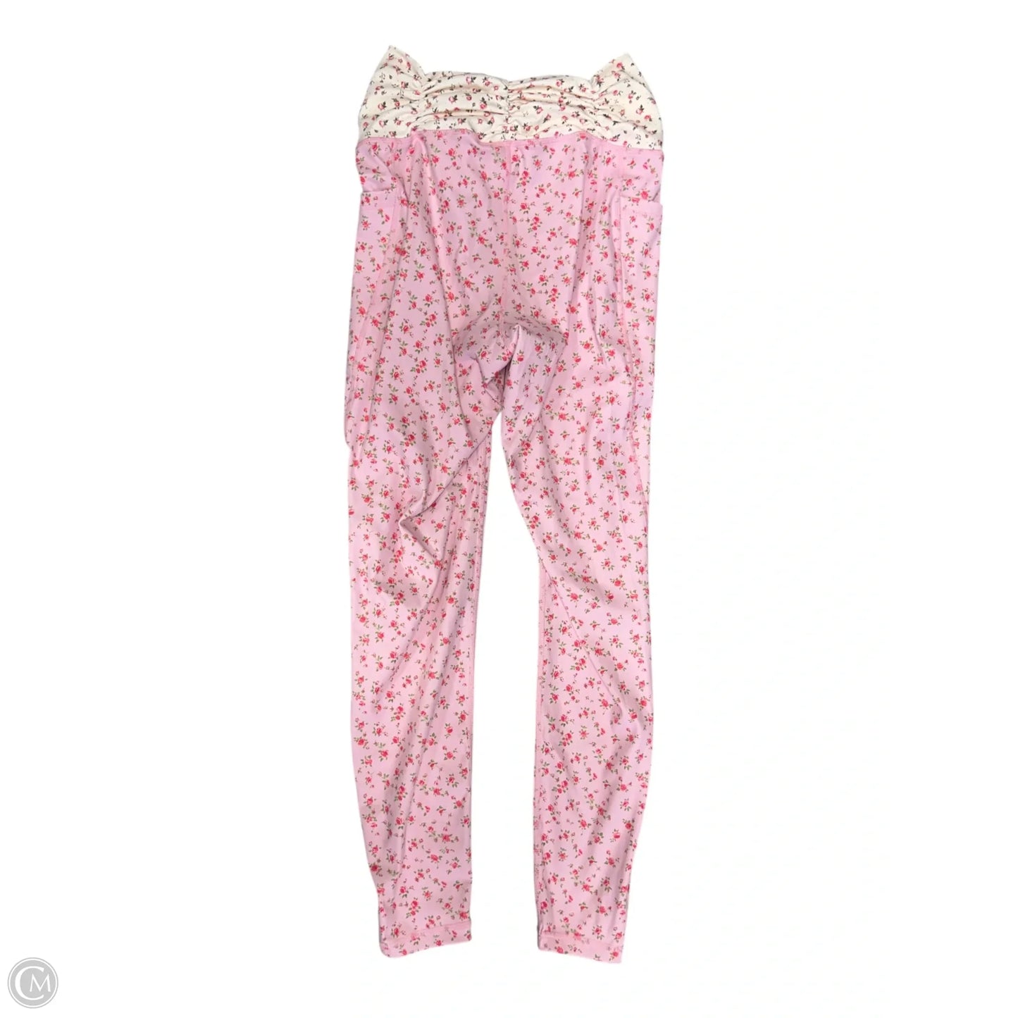Athletic Leggings By Clothes Mentor In Floral Print, Size: L