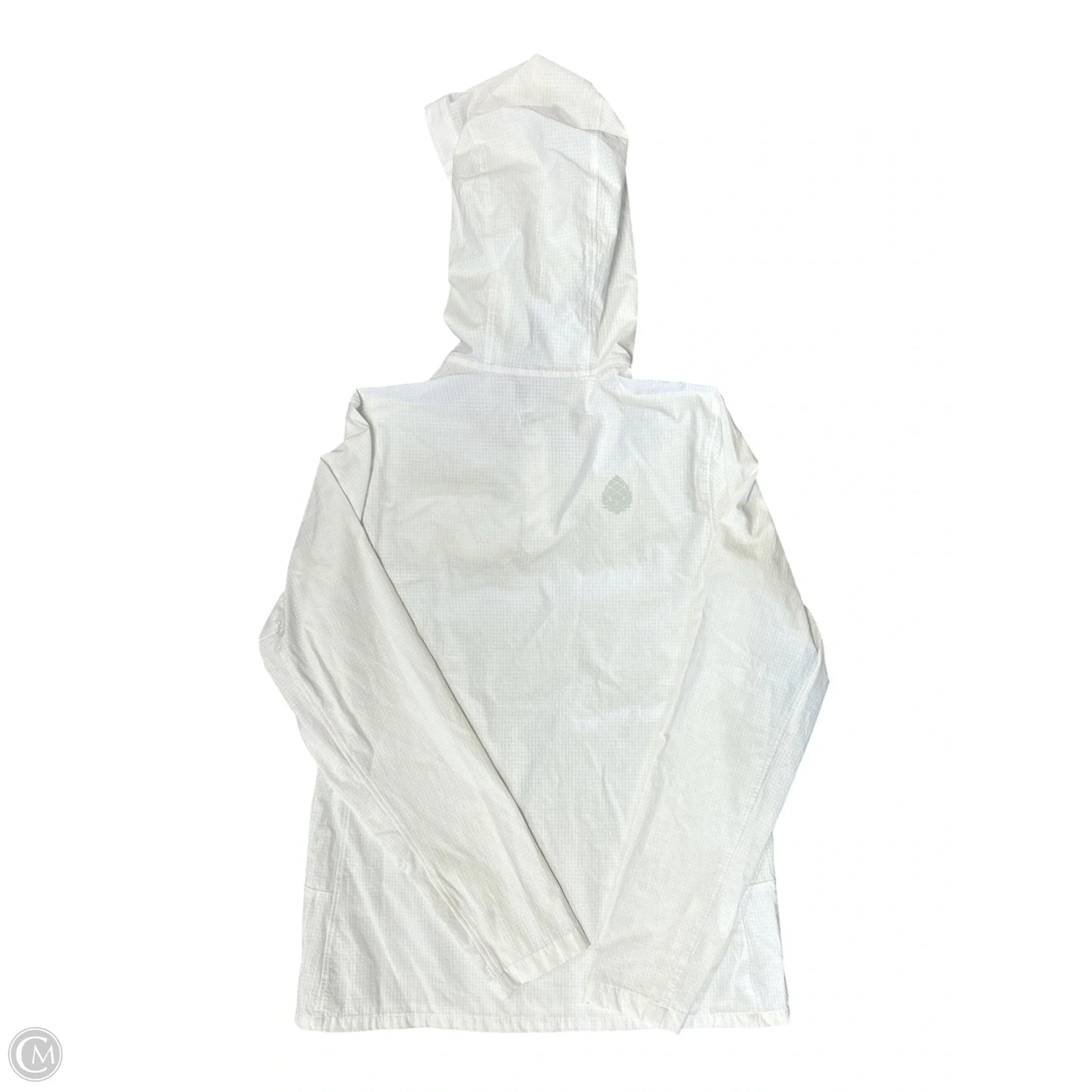 Athletic Top Long Sleeve Hoodie By Cmb In White, Size: Xs