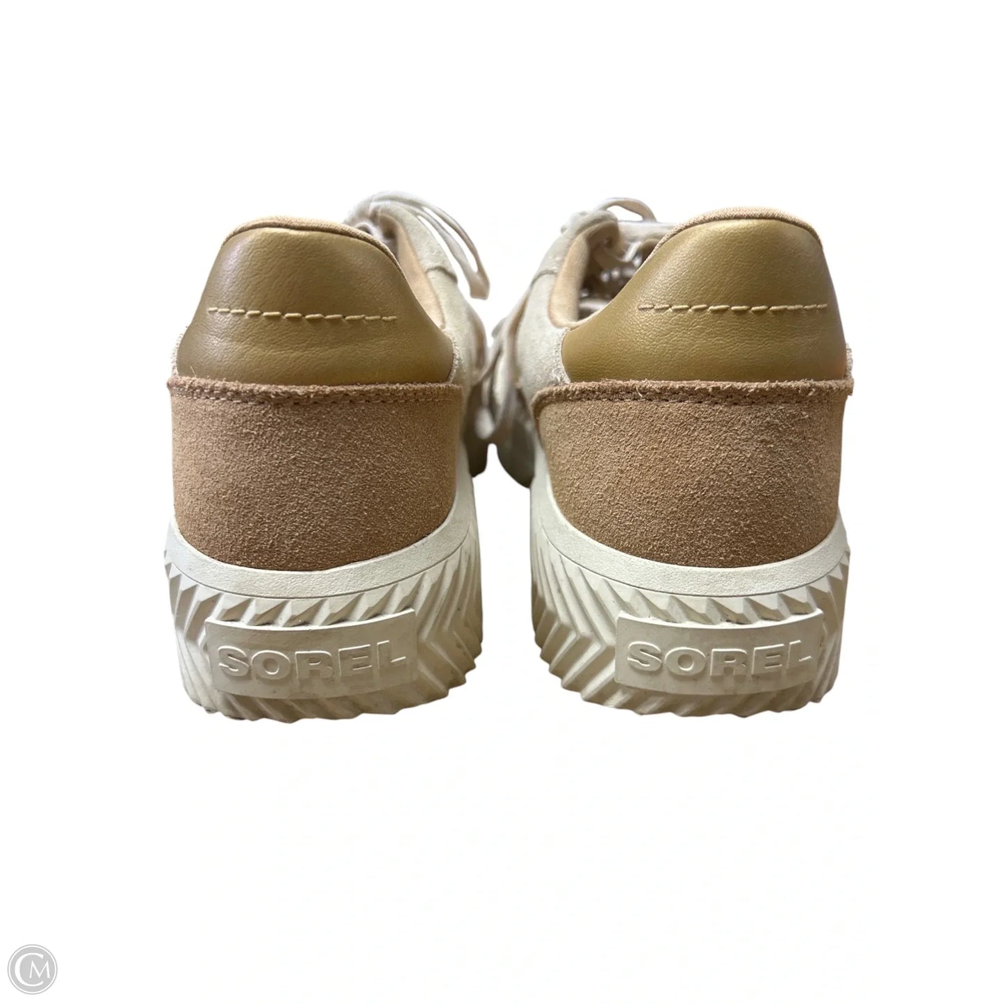 Shoes Sneakers Platform By Sorel In Brown & Tan, Size: 9