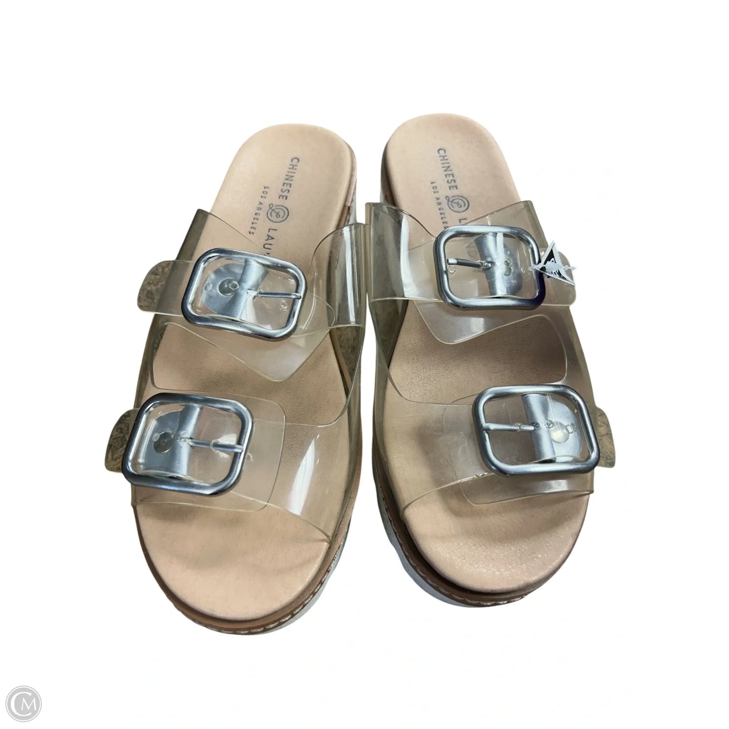Sandals Flats By Chinese Laundry In Clear, Size: 7