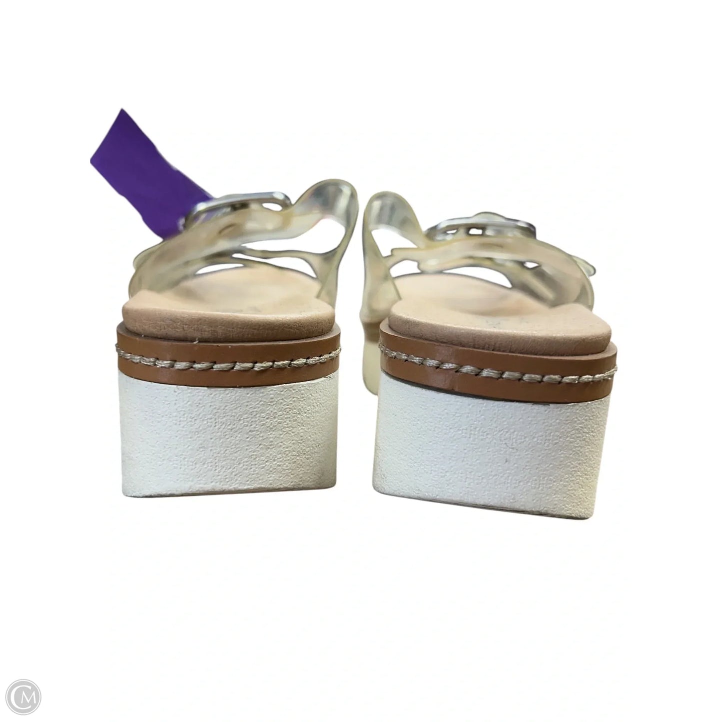 Sandals Flats By Chinese Laundry In Clear, Size: 7