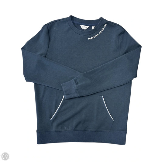 Sweatshirt Crewneck By Peloton In Navy, Size: M